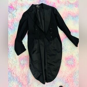 Brooks Brothers Black Tailcoat Blazer